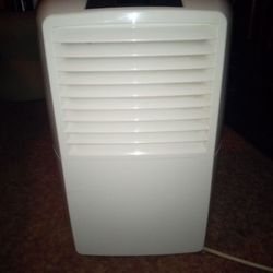 LG EnergyStar 30 Pint Dehumidifier With 2 Fan Speeds, Auto Shutoff And Drain Hose Connection