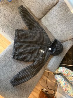 nike stussy wool jacket