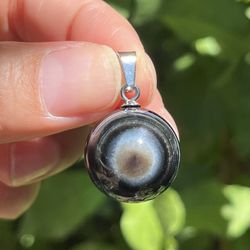 Stainless Steel Evil Eye Pendant 