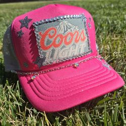 Trucker Hat Hot Pink 