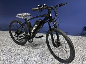 Q7 Electric Mountain Bike With Removable Battery, 25MPH Top Speed, 36v 10 Ah 