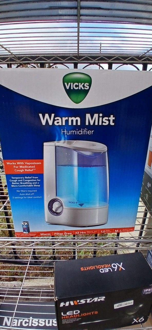 VICKS warm Mist Humidifier