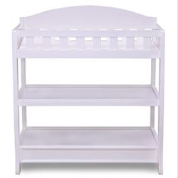 Delta Children Infant Changing Table with Pad, White

