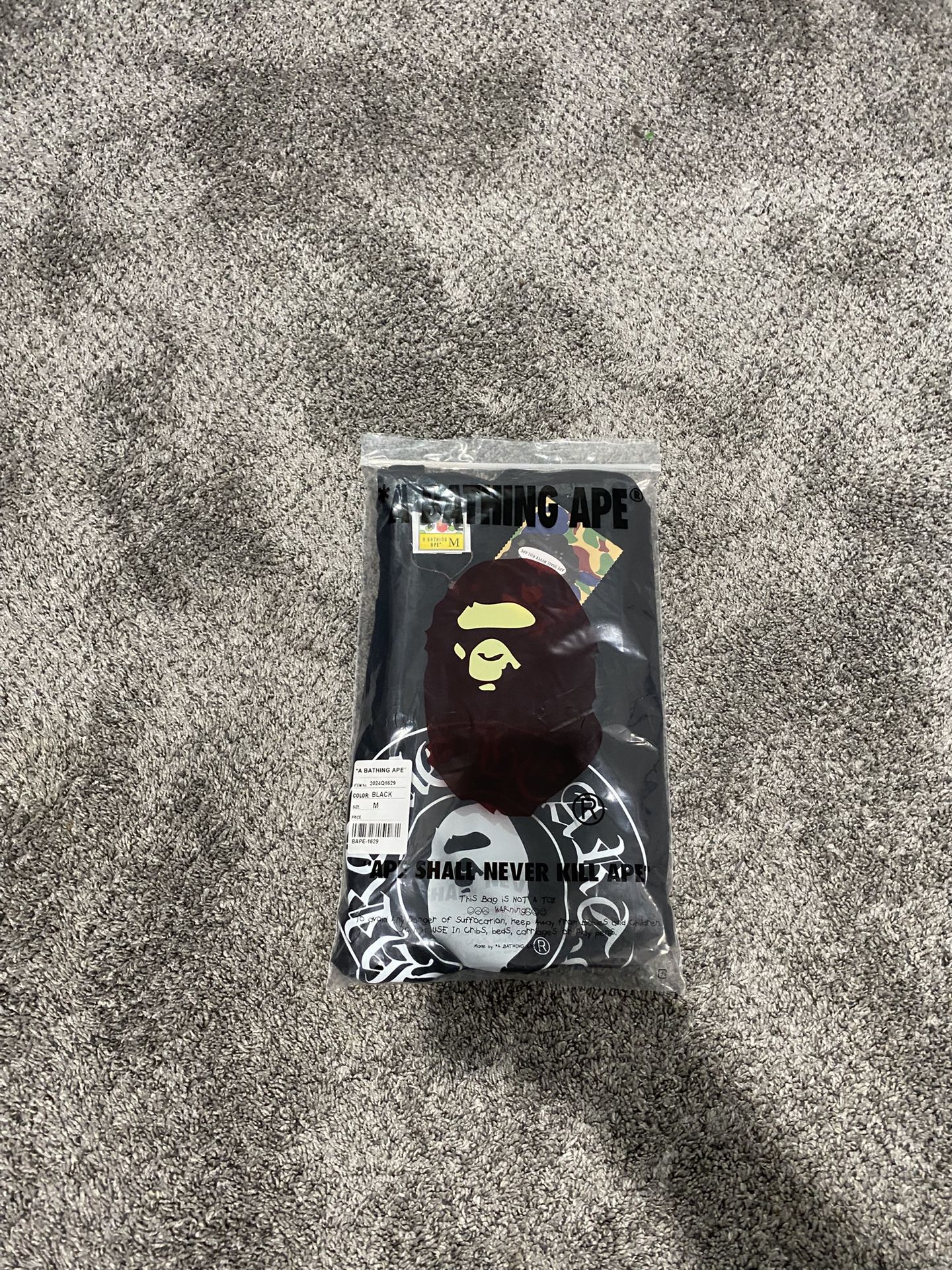 BAPE CHROME HEART  T-SHIRT 