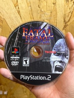 Fatal frame for ps2 loose disc only