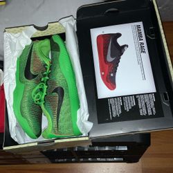 Kobe Mamba Rage Grinch Nike Men’s Sneaker Shoes Size 9 New With Box Original