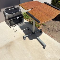 FREE Microwave, Desk, Printer