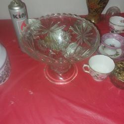 Formal Glass Bowl 
