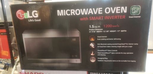 LG Electronics NeoChef 1.5 cu. ft. Countertop Microwave in Stainless Steel