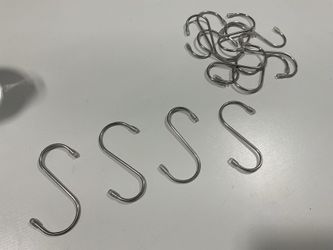 S shaped hooks stainless steel metal hangers