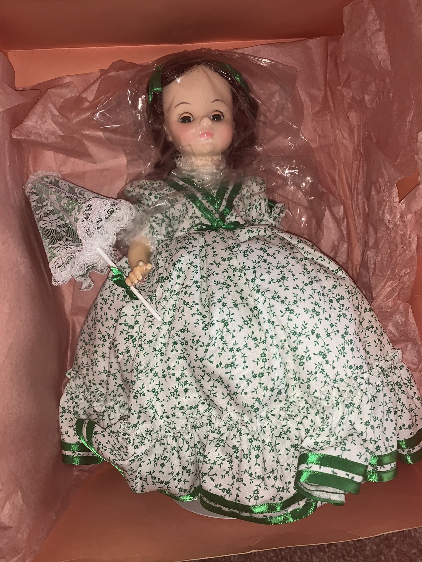 Vintage Madame Alexander SCARLETT O'HARA 14" Doll