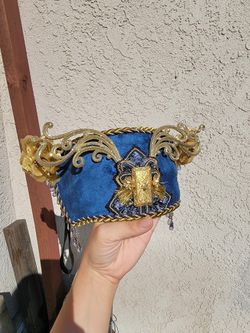 Solstice Hat Headdress Blue Honey Bee