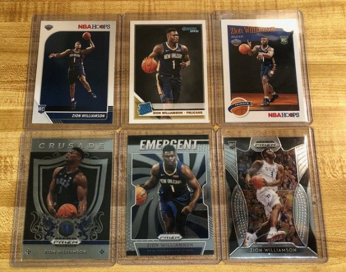 Zion Williamson Rookie Cards MINT