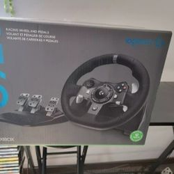 Logitech G920 Driving Force Racing Wheel - Black ((contact info removed)21)