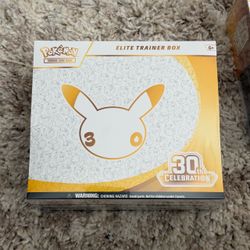 Pokemon 30th celebration Elite Trainer Box