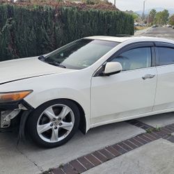 2009 Acura TSX White *clean title* $1900 Obo Need Tow