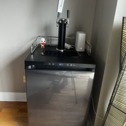 Kegerator Two Tap With Co2 Tank 