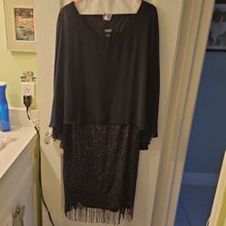 Navy Evening Dress Size 14