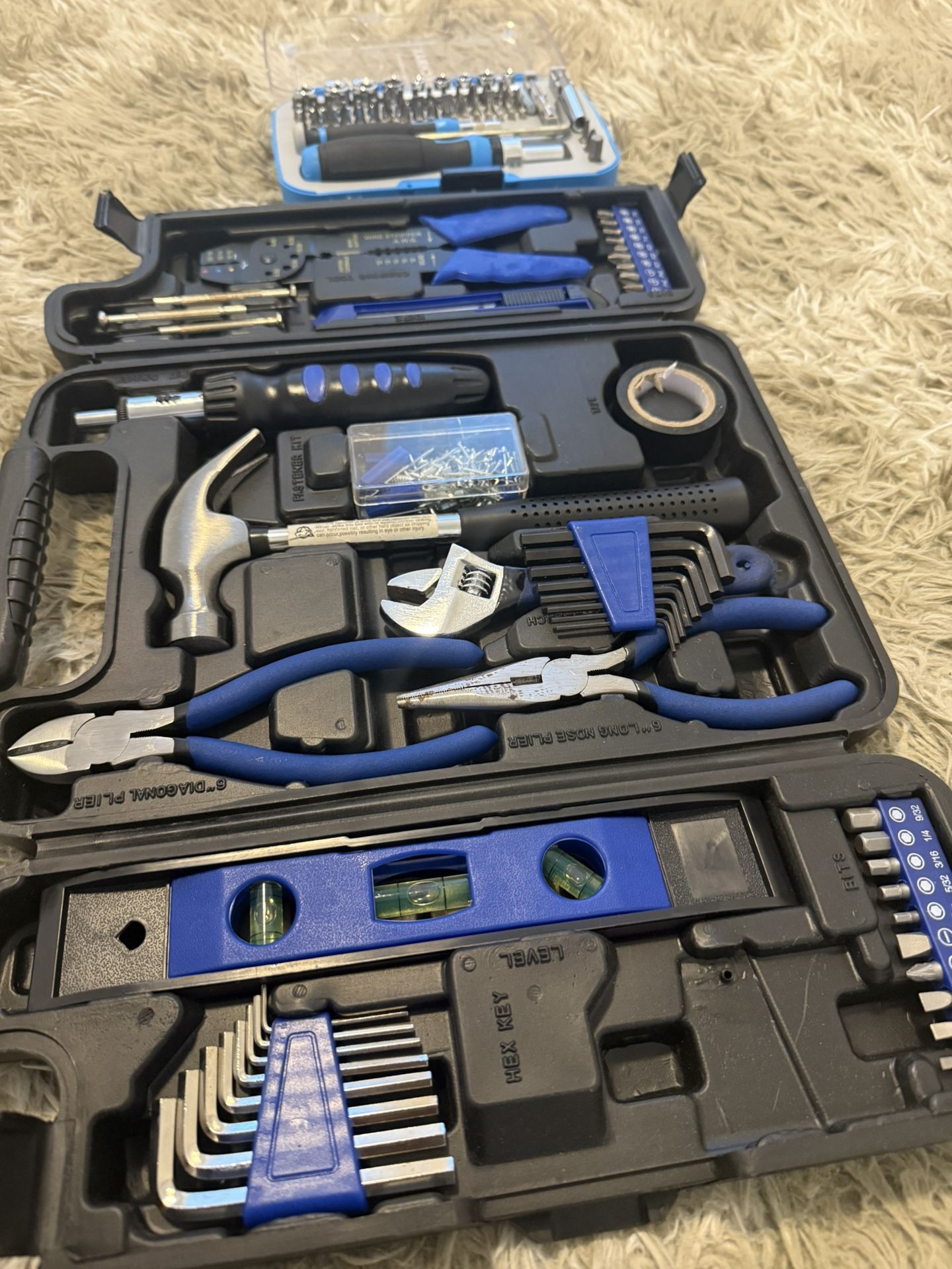 Piece Home Tool Kit with Storage Case – Like New!