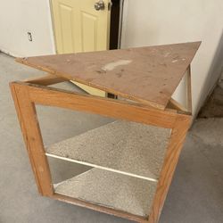 Real Wood Corner table