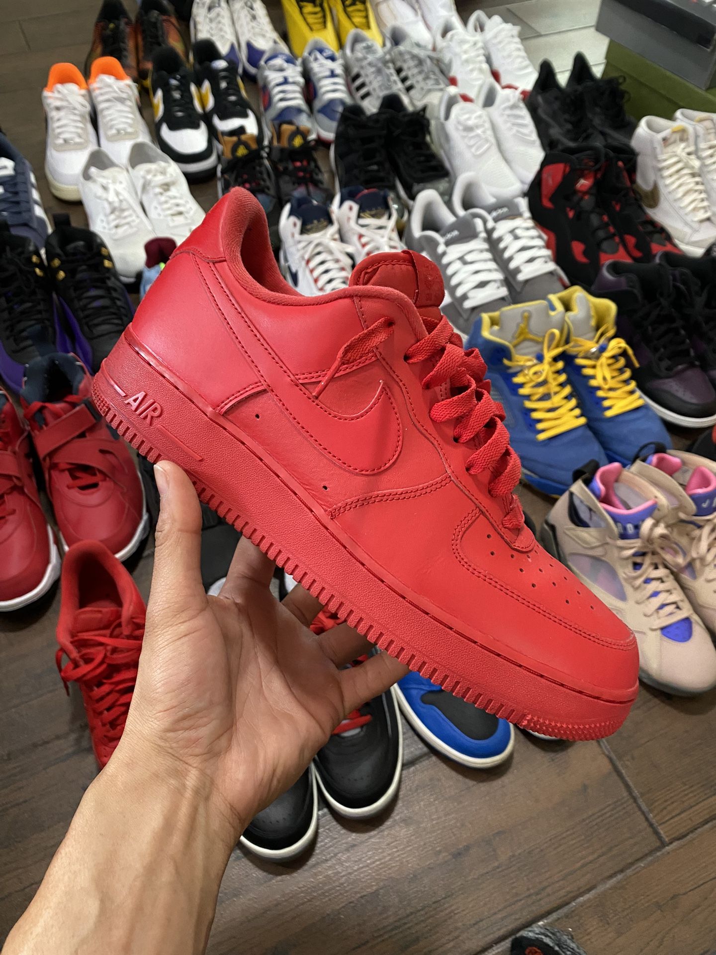 Nike Air Force 1s Triple Red $45 FIRM CASH ONLY
