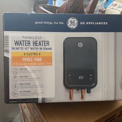 GE Tankless Electric water heater