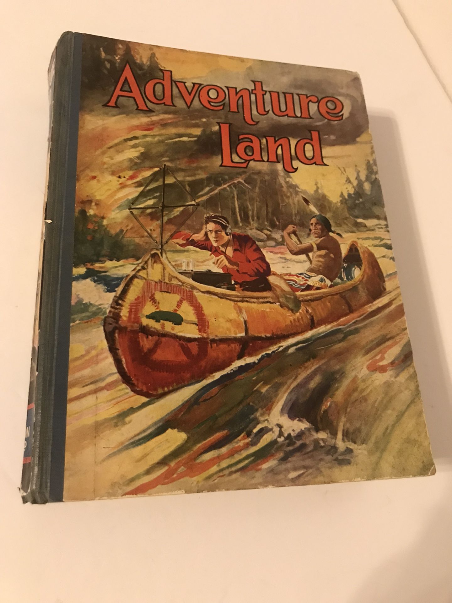 Antique 1933 Adventure Land Every Boys Annual by D.C. Thomson & Co. Ltd.