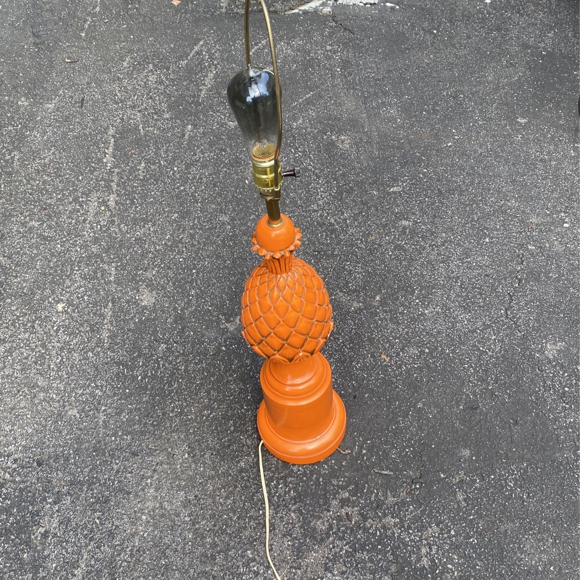 Vintage Pineapple Lamp