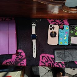 3 iPhone 15 Cases 1 Moto G Stylus 2025 And iPad Case And Off Brand Apple Watch