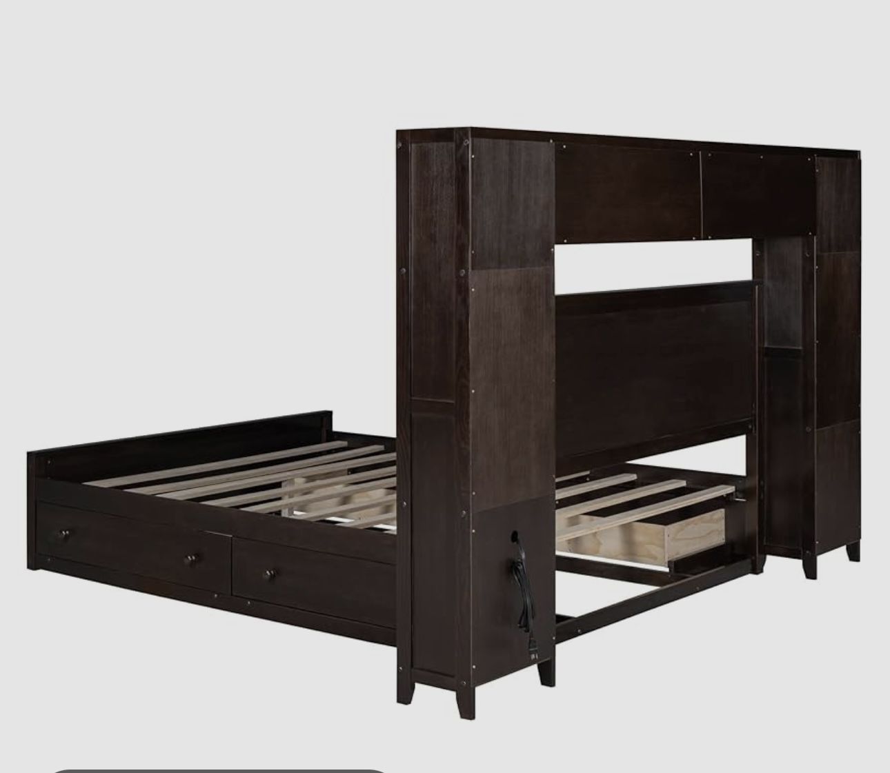 Full/Queen Bed frame and Dresser