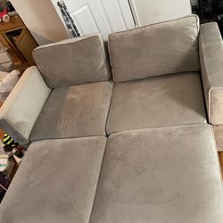 Wayfair 4 piece storage sofa