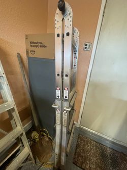 20 foot extension ladder aluminum