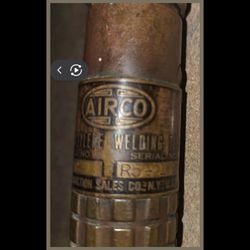 Vintage AIRCO Model 9803 Oxy-Acetylene Welding Torch Handle Body | 1950s