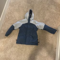 REI Kids Size 8 Fleece Lined Coat