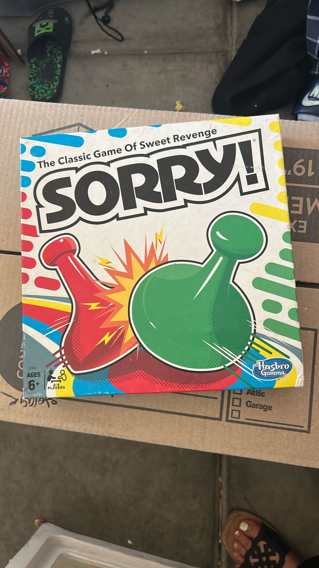 Sorry, board game