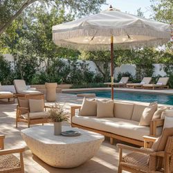 Hermosa Sombrilla Para Patio