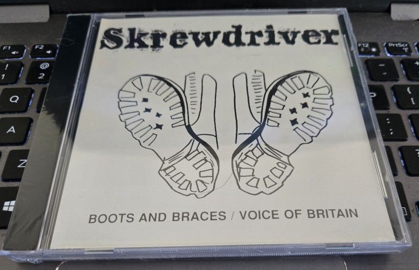 Skrewdriver Boots And Braces / Voice Of Britain CD New Sealed Oi Punk
