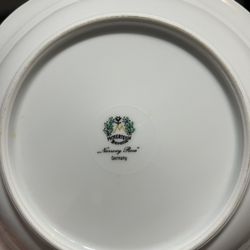 China Set Vintage Norway Rose Mitterteich