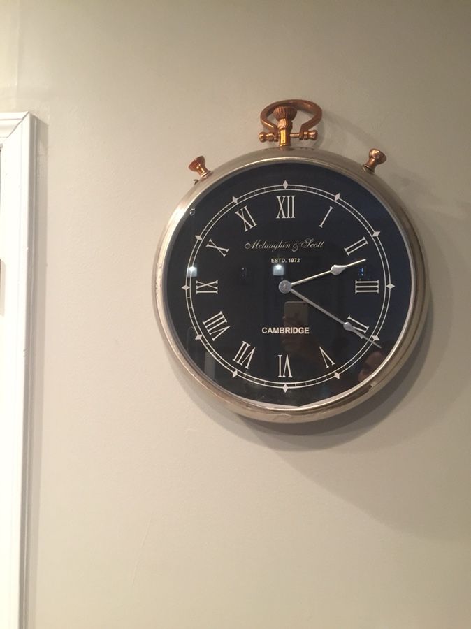 Vintage McLaughlin & Scott wall clock