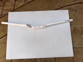 Truvativ / SRAM Hussefelt Alloy Riser MTB Bar White 31.8 x 20mm New!