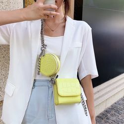 Yellow Mini Crossbody  