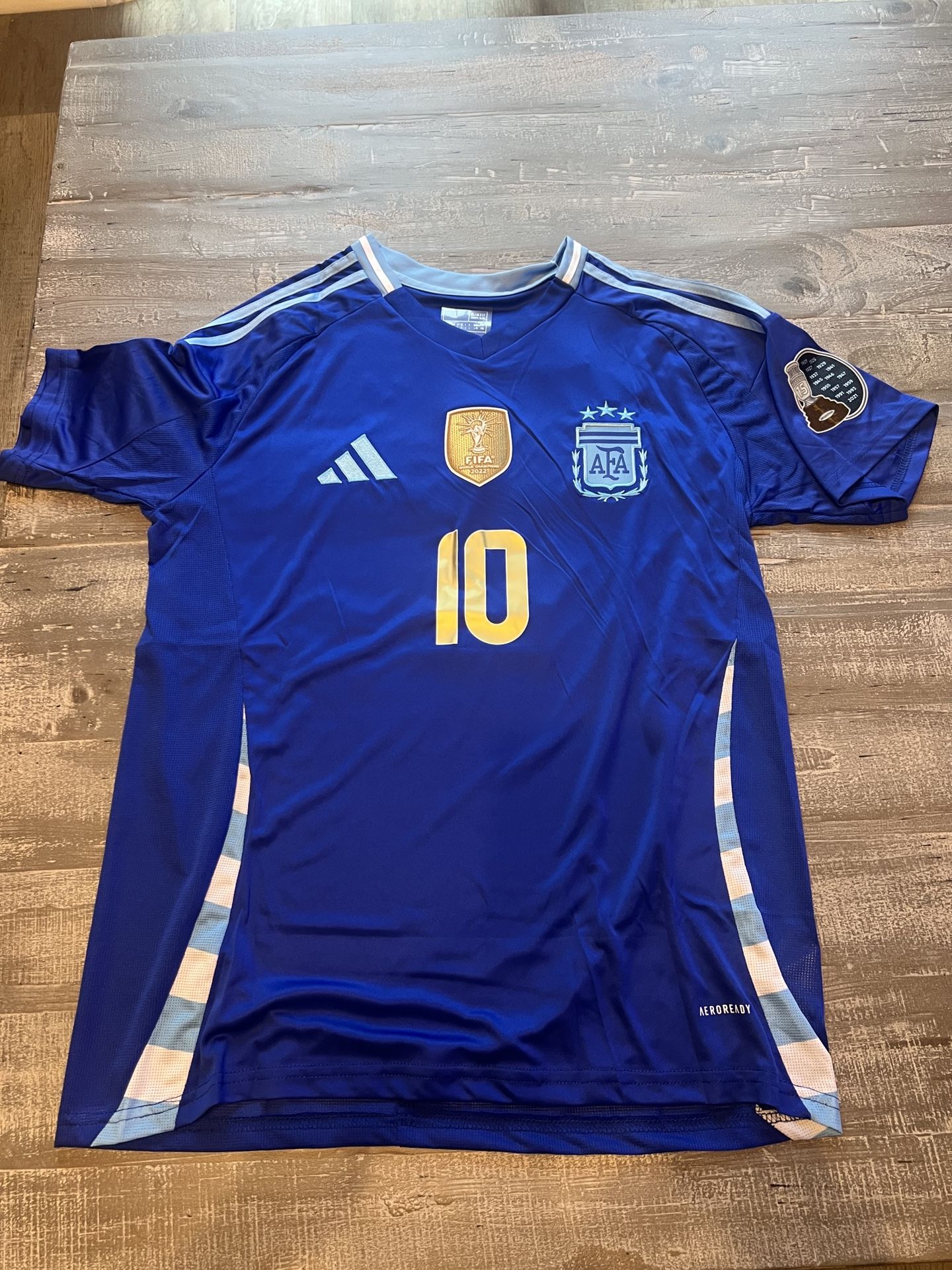 Brand New Argentina Away Messi Jersey Size Large Price Negotiable