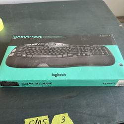 Logitech Comfort Wave K550 Ergonomic Keyboard In Box
