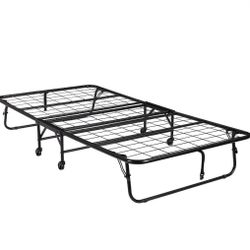 Folding Rollaway Guest Bed with 5" Mattress, Twin