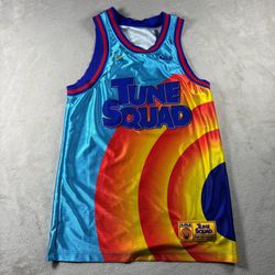 Nike LeBron James Space Jam Tune Squad Jersey Men’s S Blue A New Legacy #4A