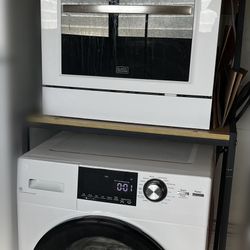 All-In-One Washer/Dryer, Dishwasher & Shelf