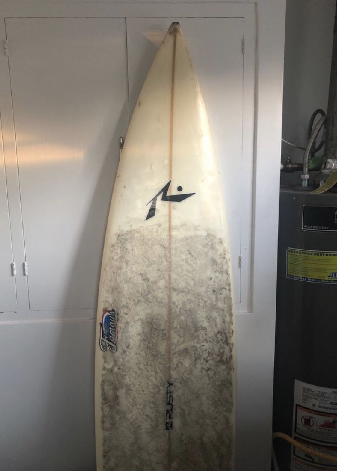 Rusty 6 ft Surfboard