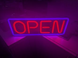 Open Sign - Works Excellent - Business, Work