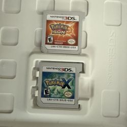 Nintendo 3DS Pokemon Sun Pokemon X 
