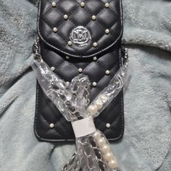 NEW- Badgley Mischka Crossbody Phone Case 